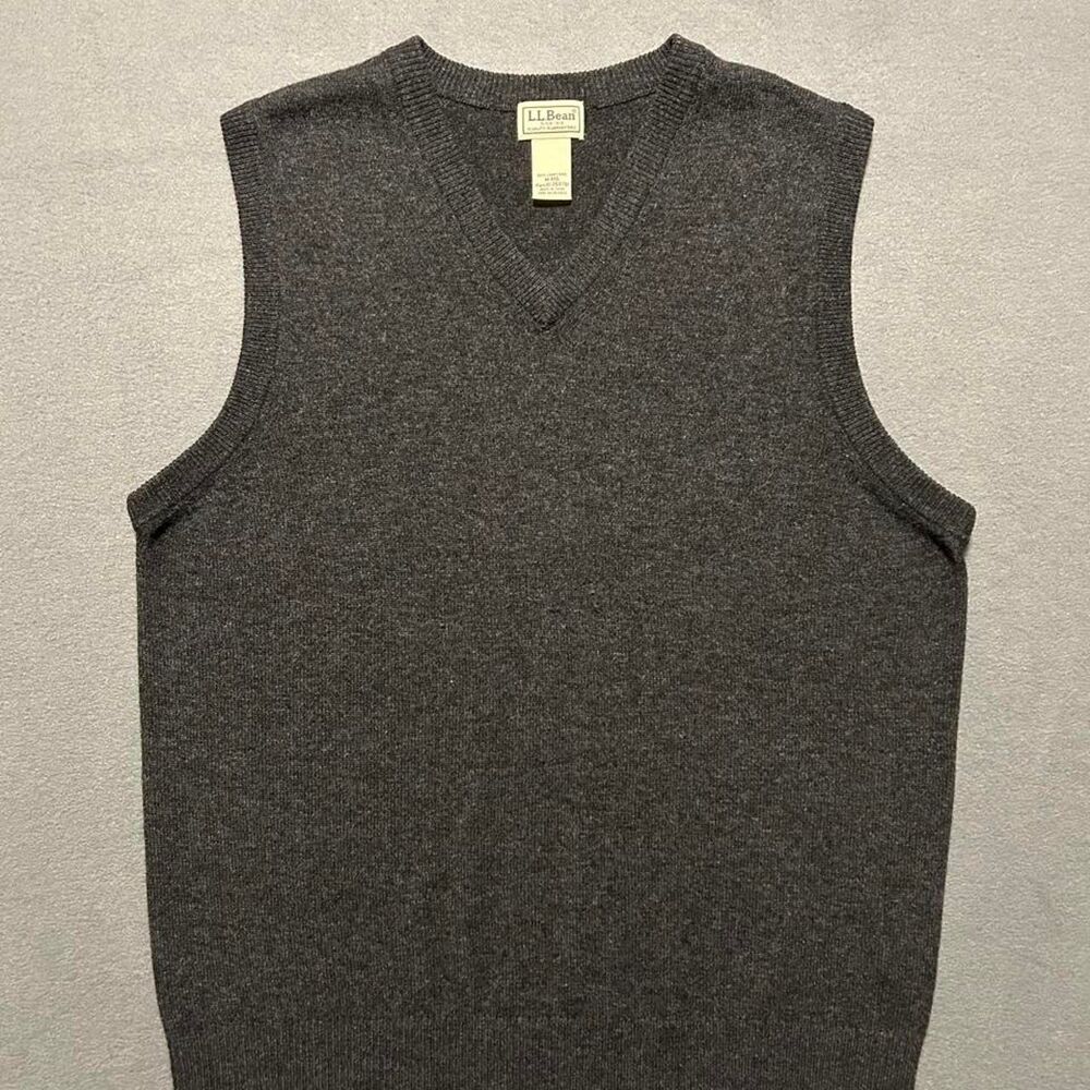 Llbean Men's Grey Jumper